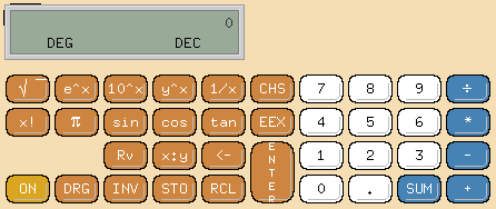 Taschenrechner im UPN-Modus